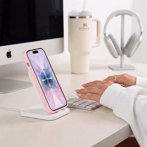 Tech-Protect BasicMag MagSafe dėklas, skirtas iPhone 17 – matinis rožinis