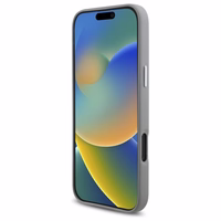 BMW Sign Pilnai Apgaubtas Metalinis Magnetinis dėklas iPhone 16 Pro Max - pilkas