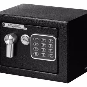 Yale YSV/170/DB2 pastatomas plieninis seifas, 3,8 l, juodas