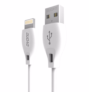 Dudao kabelis USB / Lightning 2.1A kabelis 2m baltas (L4L 2m baltas)
