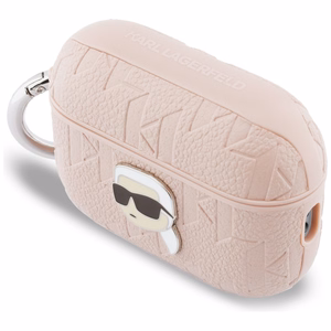 Karl Lagerfeld Monogram Karl Head Dėklas for AirPods Pro 3 - rožinis