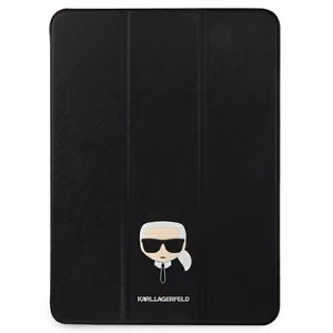 Karl Lagerfeld Saffiano Karl Head atverčiamas dėklas iPad Pro 11 colių juodas