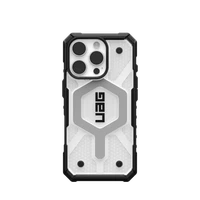 UAG Pathfinder skaidrus Magnetinis dėklas iPhone 16 Pro - baltas