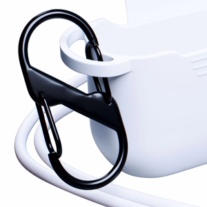 3mk silikoninis dėklas AirPods Pro 3 ausinėms – baltas