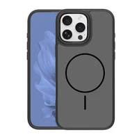 Frame Thin Mag dėklas for iPhone 16 Pro 6,3" juodas