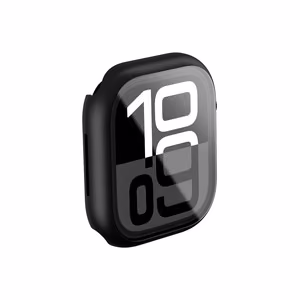 AmazingThing Radix stiklinis dėklas laikrodžiui Apple Watch 42 mm - juodas