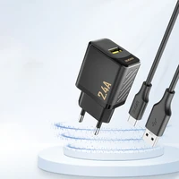 Dudao A23 2.4A USB-A įkroviklis – juodas