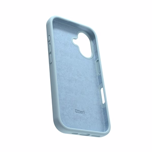 "Etteri" silikoninis dėklas "iPhone 16 Plus" 6,7" šviesiai mėlynas