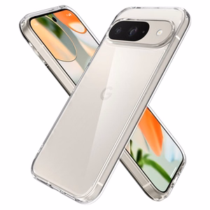Spigen Ultra Hybrid Dėklas telefonui Google Pixel 9 / 9 Pro - permatomas