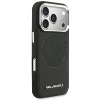 Karl Lagerfeld K Head Point Logo MagSafe Case for iPhone 17 Pro Max - Black