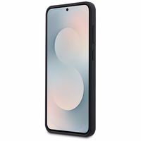 Karl Lagerfeld Silicone Karl & Choupette Heads MagSafe deklas Samsung Galaxy S25 FE - juodas