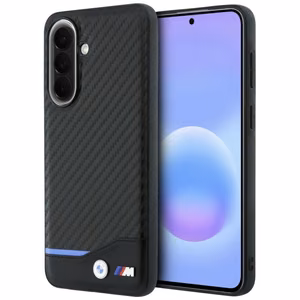 BMW dėklas Samsung A57 (PU Carbon) juodas