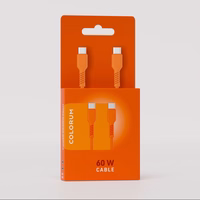 COLORUM laidas USB-C - USB-C 1,8m 3A CK60-CC-10 xOrange