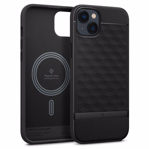 Caseology Parallax Mag MagSafe dėklas telefonui iPhone 14 Plus – matinis juodas