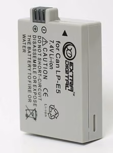 Canon, battery LP-E5