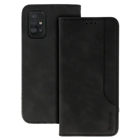 Dėklas Wonder Prime telefonui SAMSUNG GALAXY A51 juodas