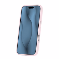 Silikoninis Thin Mag dėklas for iPhone 16 Pro Max 6,9" šviesiai rožinis
