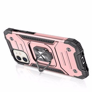 Wozinsky Ring Armor iPhone 14 Plus dėklas telefonui su magnetiniu laikikliu ir žiedu, auksinės spalvos
