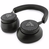Guess 4G Triangle Logo Bluetooth ausinės ant ausų - juodos