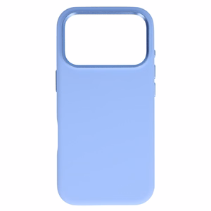 Liavec Silky dėklas su metaliniu kameros rėmeliu, skirtas iPhone 18 Pro/17 Pro, šviesiai mėlynas