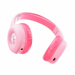 Trust Nouna Ausinės su mikrofonu laidinės ir belaidės ant galvos skambučiams / muzikai USB Type-C Bluetooth rožinės