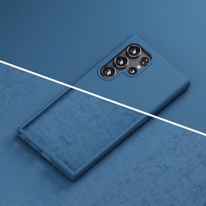 Etteri Silikoninis Mag dėklas for Samsung Galaxy S26 Ultra tamsiai mėlynas