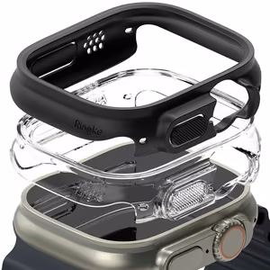 Ringke Slim набор 2 шт. чехол для Apple Watch Ultra 1/2 (49мм) - прозрачный и матовый черный