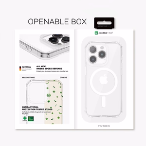 Amazing Thing Titan Edge Mag dėklas 15FT IP156.7TEMCL Iphone 15 Plus skaidrus