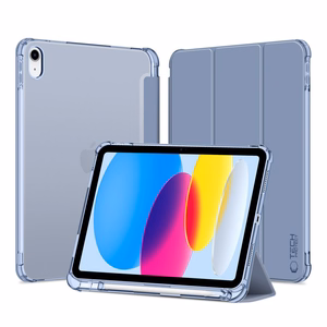 Tech-Protect SC Pen hibridinis dėklas iPad 10 / 2022 - mėlynas - permatomas