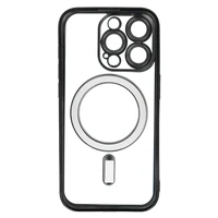 Metallic Magsafe Case for Iphone 13 Pro Black