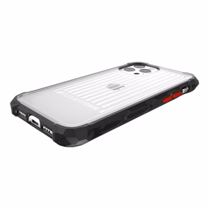 Element Special Ops dėklas, skirtas iPhone 13 Pro, su Mil-Spec apsauga nuo smūgių, juodas ir skaidrus
