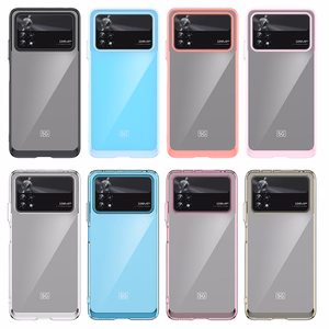 Outer Space Case dėklas telefonui Xiaomi Poco X4 Pro 5G su lanksčiu rėmu juodas