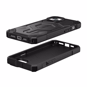 UAG Monarch Pro чехол с MagSafe для iPhone 15 Plus - чёрный карбон