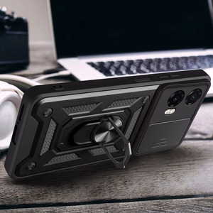 Tech-Protect CamShield Pro dėklas Motorola Moto G35 5G - juodas