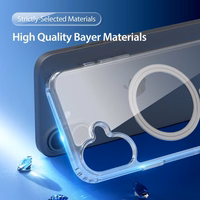 Dėklas Dux Ducis Clin Magsafe Apple iPhone 16 Plus skaidrus