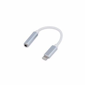 Setty adapteris Lightning - garso lizdas 3,5mm baltas