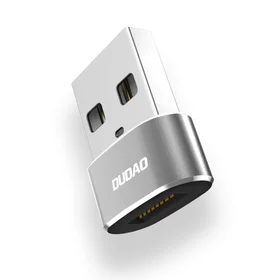 Dudao adapteris iš USB Type-C į USB juodas (L16AC black)