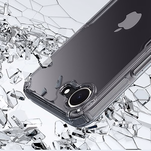 Nillkin Nature Pro dėklas telefonui iPhone 16e - skaidrus