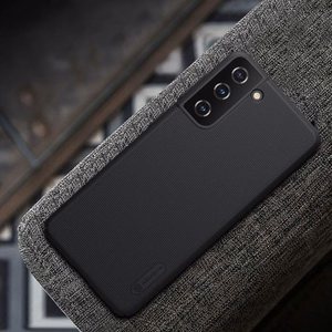 Nillkin Super Frosted Shield dėklas, skirtas Samsung Galaxy S21+, baltas