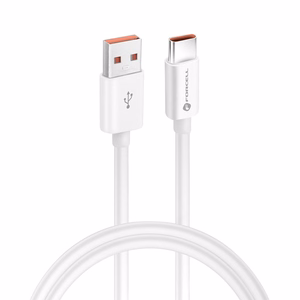 Cable USB A to USB C Forcell F-Energy QC4.0 3A 66W 1 m C336 white