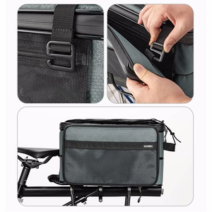 Rockbros A30 ROAD TO SKY Foldable Bike Bag for Trunk 15-30L - Gray