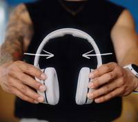 Skullcandy Crusher 540 aktyvios ausinės, pilkos spalvos