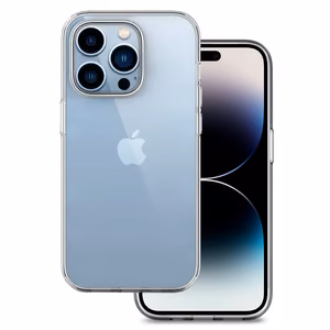 Itin plonas 1mm dėklas telefonui Realme 14 Pro Plus 5G permatomas
