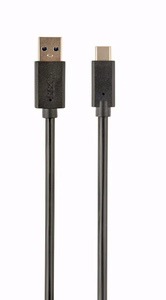 Gembird CCP-USB3-AMCM-6 USB laidas USB 3.2 Gen 1 (3.1 Gen 1) 1.8 m USB C USB A juodas