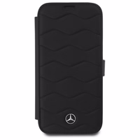 Mercedes MB Waves Odinis dėklas telefonui iPhone 16 Pro Max - juodas (m)