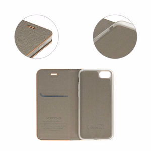 Dėklas telefonui Vennus Book Case su rėmeliu Samsung Galaxy S23 Plus pilkas