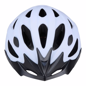 Dunlop reguliuojamas MTB dviračio šalmas, L dydžio, 58–61 cm, baltas ir juodas