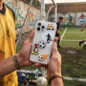 3D lipdukas Football 5 vnt. rinkinys