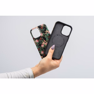 FORCELL F-PROTECT Mirage, karinio lygio dėklas su MagSafe, suderinamas su IPHONE 15 PRO MAX rožinė drama