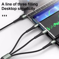 JELLICO laidas B11 3w1 3.1A 1.2M Juodas